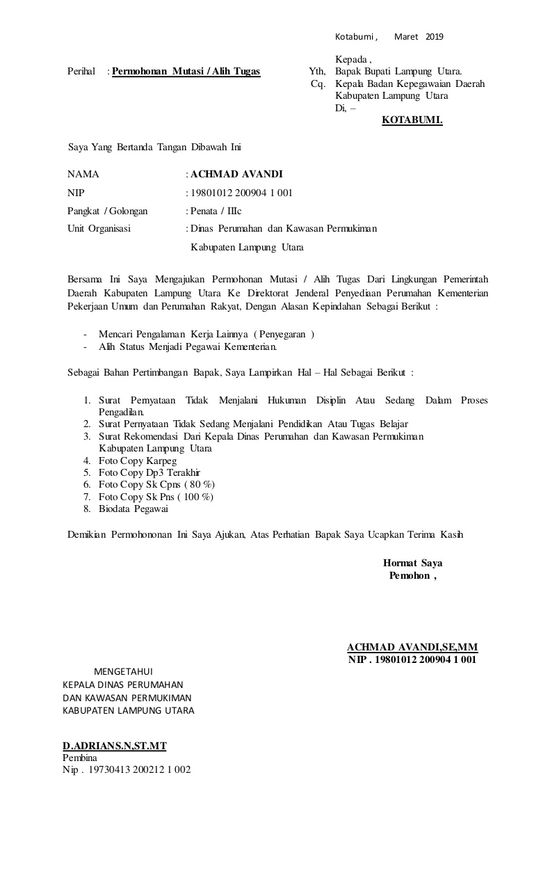 25+ Contoh Surat Permohonan Resmi Terbaru & Lengkap - Contoh Surat