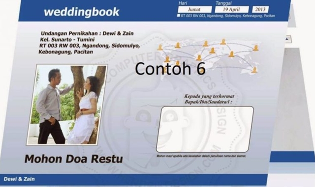 16 Contoh Surat Undangan Pernikahan Kartu Undangan