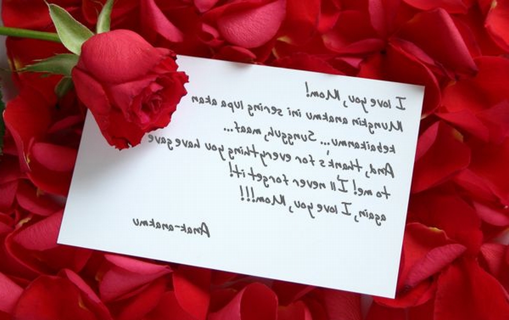 14. Contoh Surat Cinta Lucu Romantis
