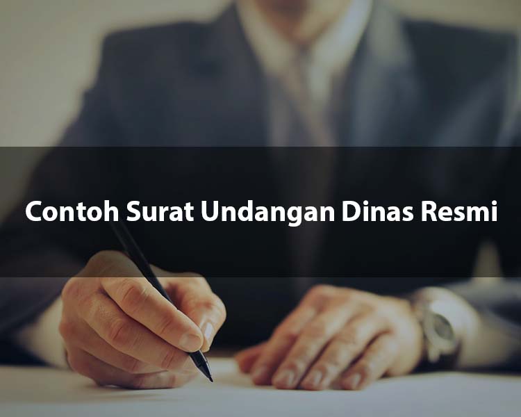 Contoh Surat Undangan Dinas Resmi