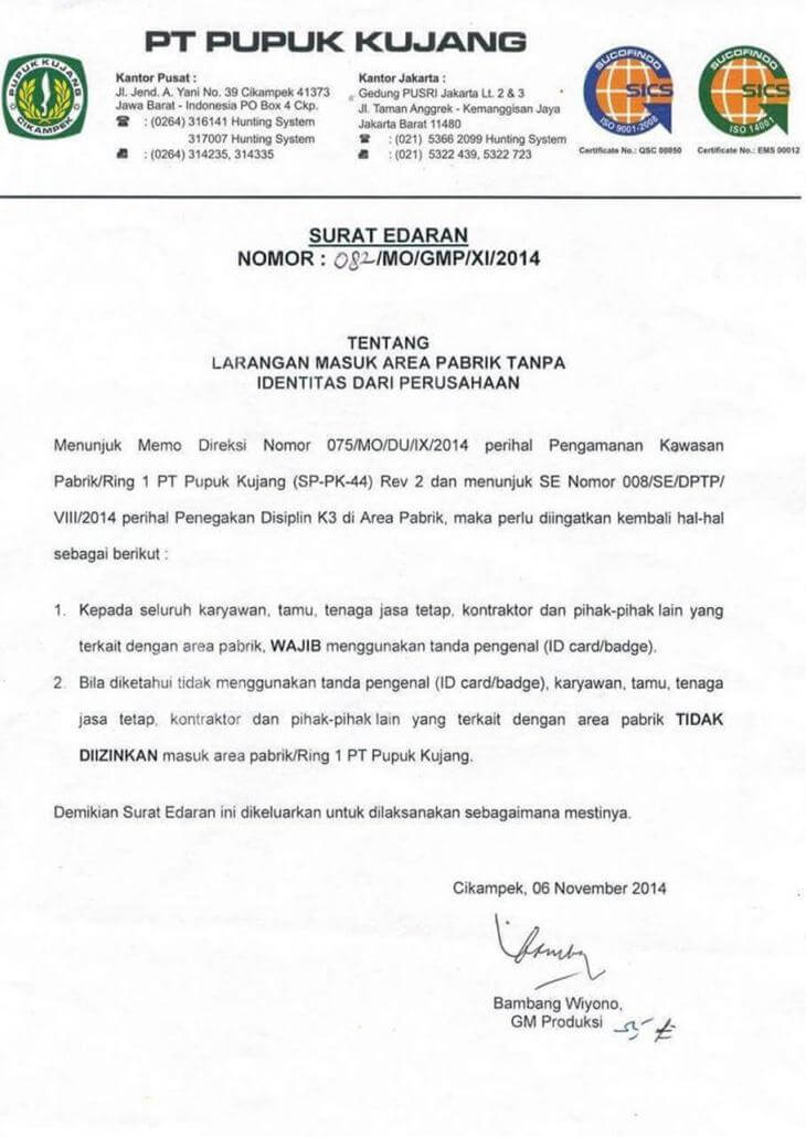 Pengertian Surat Edaran : Bagian, Jenis, Contoh Dan Cara Membuatnya