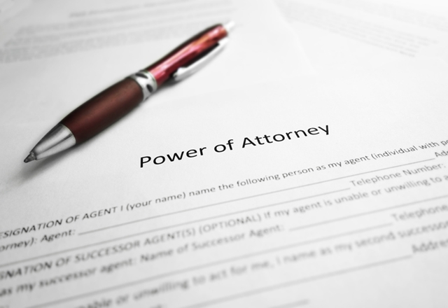 Power Of Attorney Paper